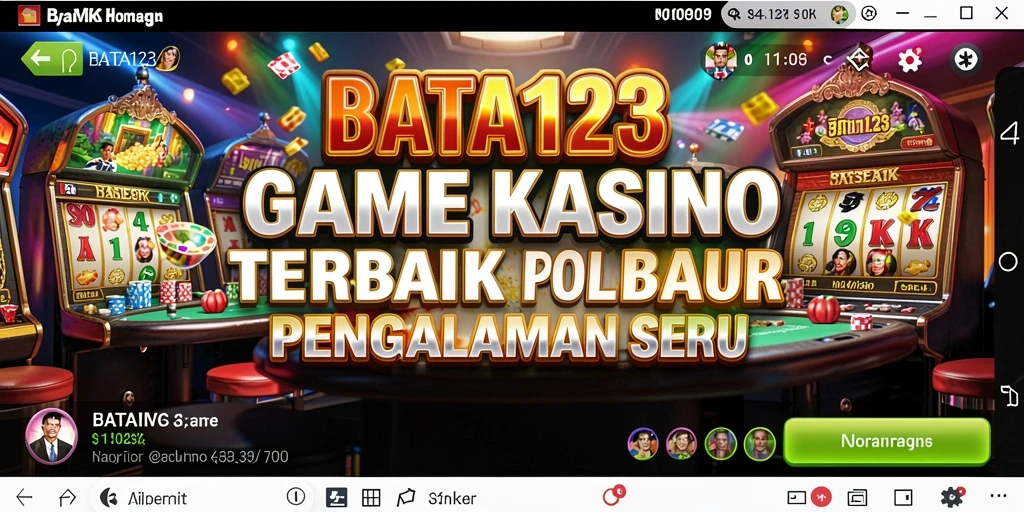 Tangkapan layar gameplay BATA123 menampilkan suasana Kasino yang realistis.