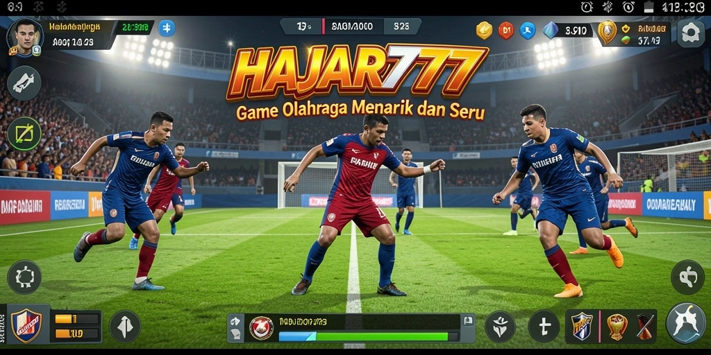 Tampilan gameplay seru dan mendebarkan di HAJAR777.