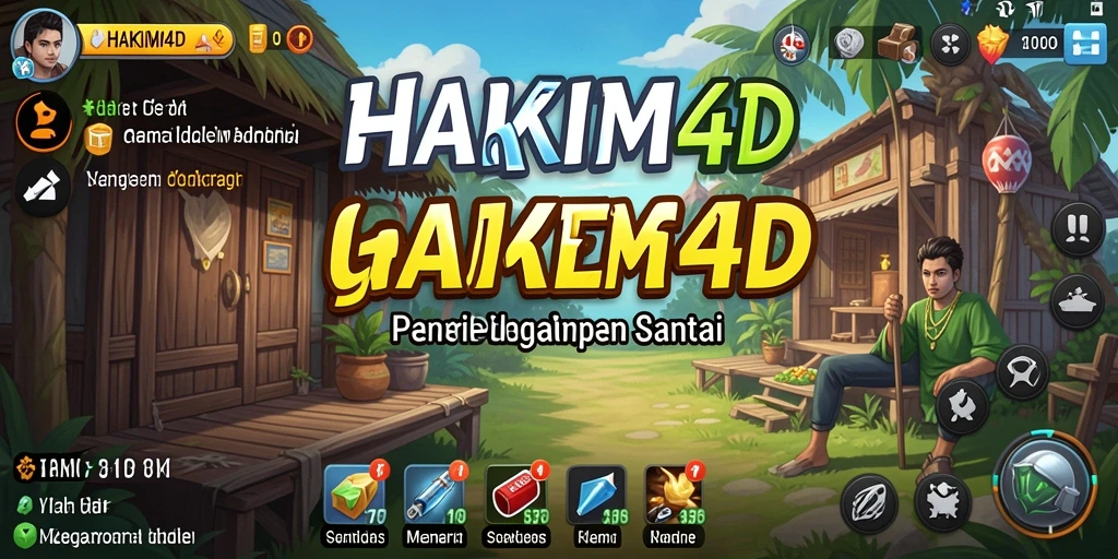 Tampilan gameplay HAKIM4D menampilkan keputusan yang menegangkan dan situasi menarik.