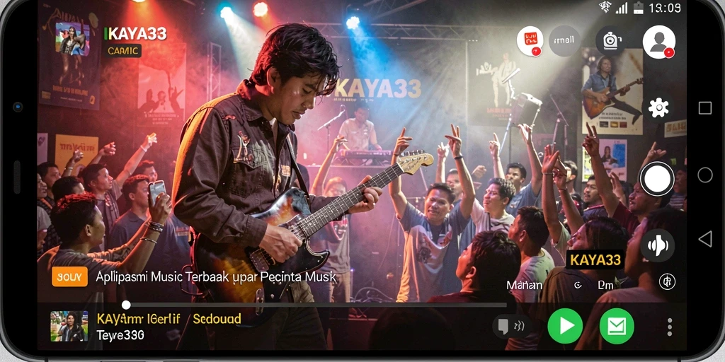 Tampilan gameplay KAYA33 dengan pengalaman karaoke yang seru.