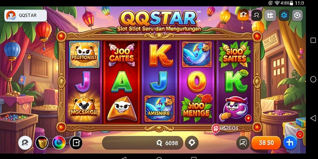 Gameplay seru dari QQSTAR yang penuh warna dan animasi menarik.