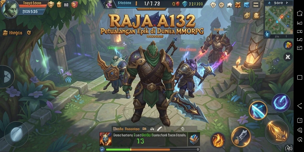 Gameplay RAJA132 yang seru dan menantang di dunia MMORPG.