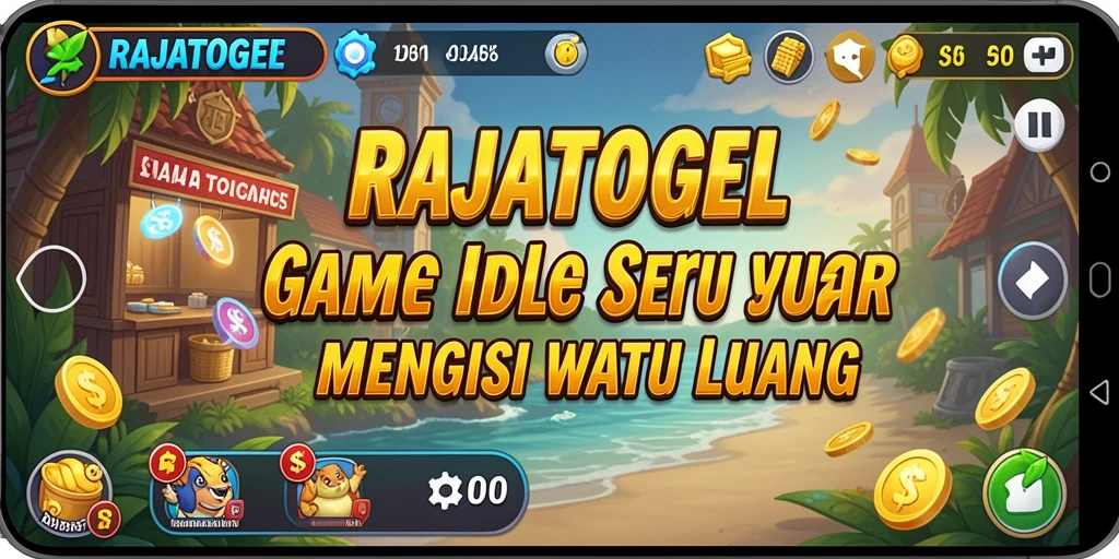 Tampilan gameplay seru dan menarik dari RAJATOGEL.