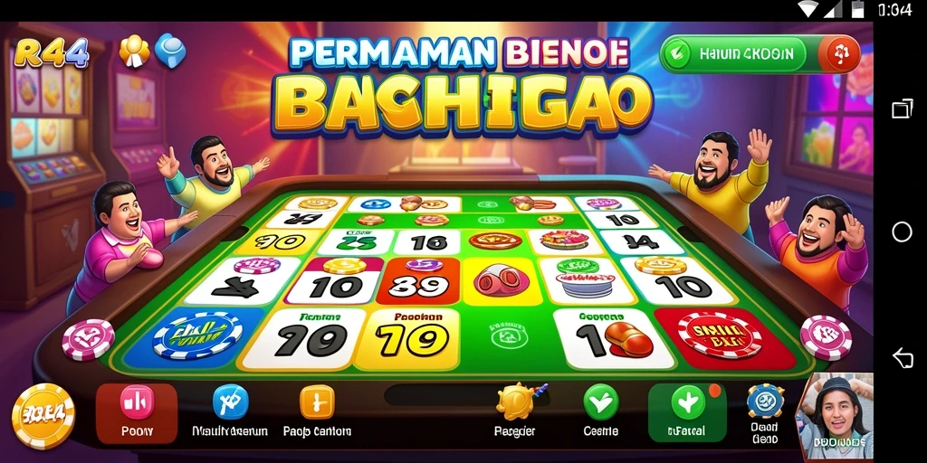 Tampilan gameplay Bingo yang menarik di RR44.
