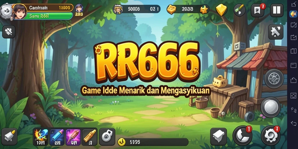 Tampilan gameplay RR666 yang menarik dan dinamis.