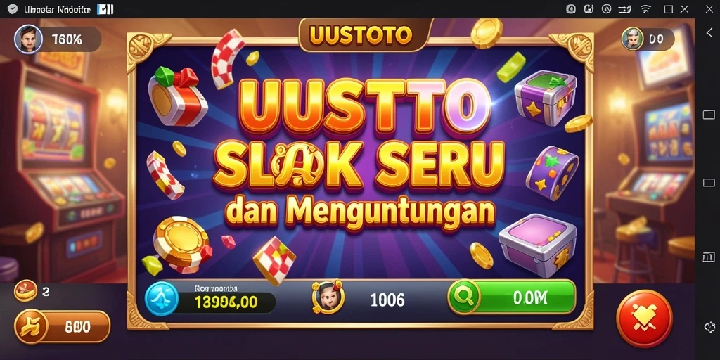 Gameplay UUSTOTO dengan grafis slot yang menarik.