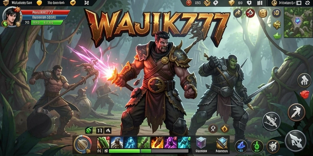 Tampilan gameplay menarik dari WAJIK777 yang penuh warna.